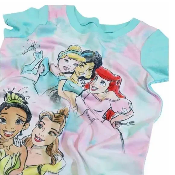 Disney Princess Girl's Pajamas Nightgowns 3 pack Size 4T NWT - Picture 6 of 7
